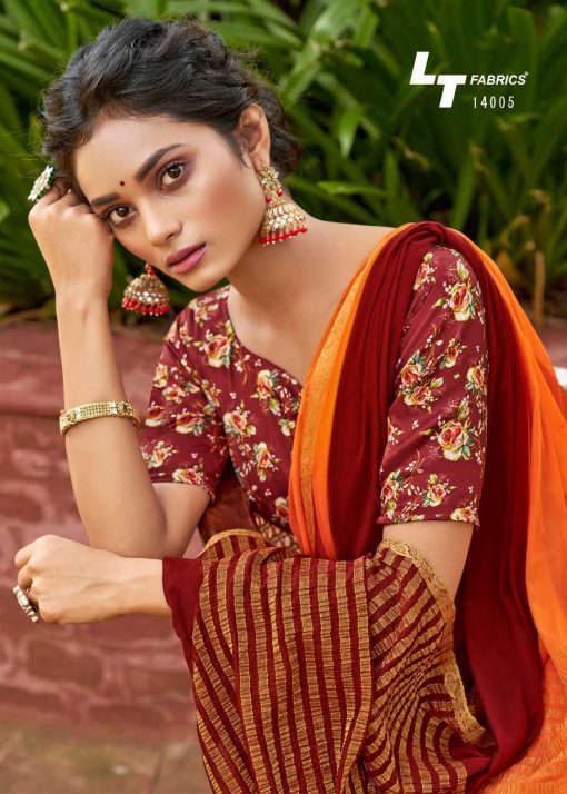 Lt Fabrics Satrupa Double Blouse Saree Sari Wholesale Catalog 10 Pcs 12 510x714 - Lt Fabrics Satrupa Double Blouse Saree Sari Wholesale Catalog 10 Pcs