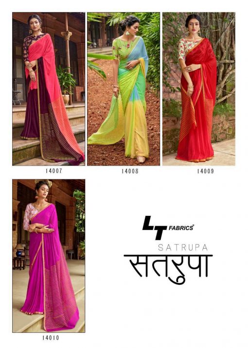 Lt Fabrics Satrupa Double Blouse Saree Sari Wholesale Catalog 10 Pcs 23 510x714 - Lt Fabrics Satrupa Double Blouse Saree Sari Wholesale Catalog 10 Pcs