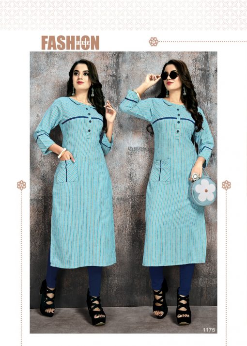 Manya Stripes Kurti Wholesale Catalog 6 Pcs 1 510x714 - Manya Stripes Kurti Wholesale Catalog 6 Pcs