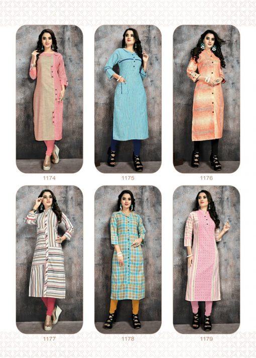 Manya Stripes Kurti Wholesale Catalog 6 Pcs 10 510x714 - Manya Stripes Kurti Wholesale Catalog 6 Pcs