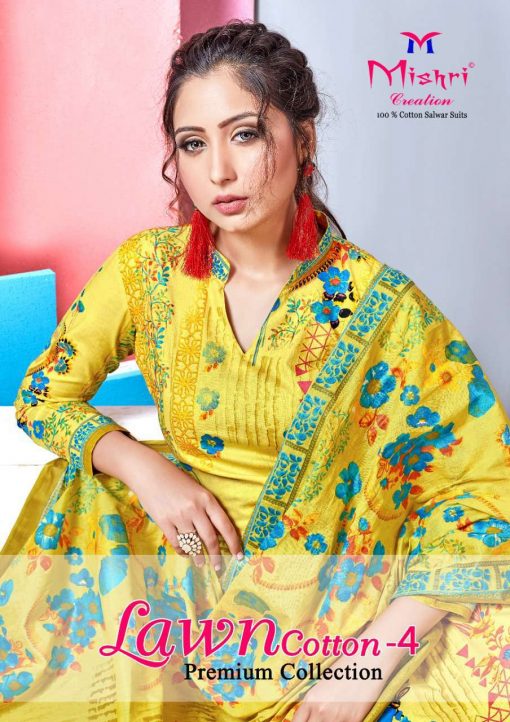 Mishri Lawn Cotton Vol 4 Premium Karachi Salwar Suit Wholesale Catalog 10 Pcs 1 510x722 - Mishri Lawn Cotton Vol 4 Premium Karachi Salwar Suit Wholesale Catalog 10 Pcs