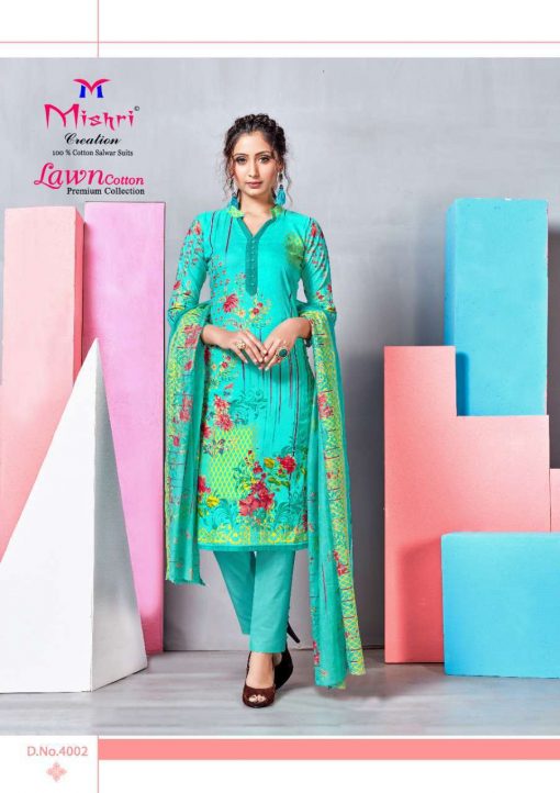 Mishri Lawn Cotton Vol 4 Premium Karachi Salwar Suit Wholesale Catalog 10 Pcs 7 510x722 - Mishri Lawn Cotton Vol 4 Premium Karachi Salwar Suit Wholesale Catalog 10 Pcs