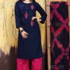 Nayra Kurti with Dupatta Bottom Wholesale Catalog 6 Pcs