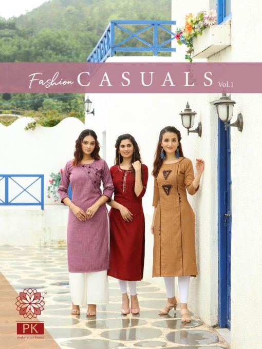 Pk Fashion Casuals Vol 1 Kurti Wholesale Catalog 6 Pcs 3 510x680 - Pk Fashion Casuals Vol 1 Kurti Wholesale Catalog 6 Pcs