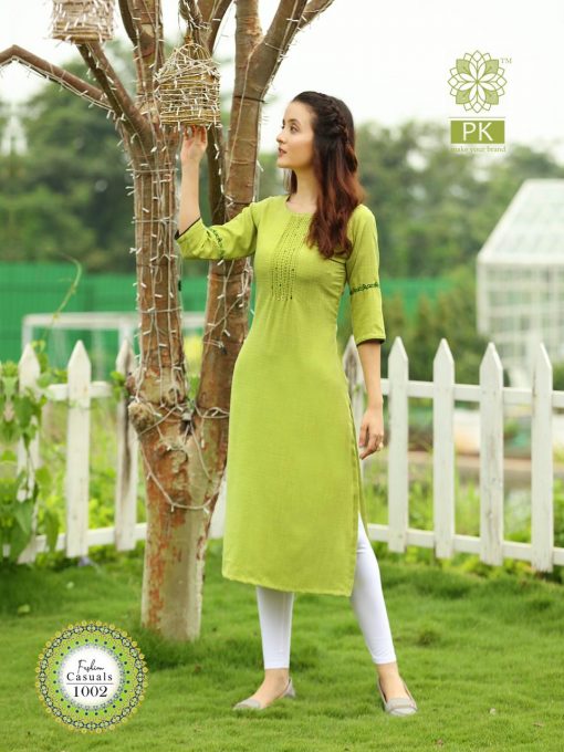 Pk Fashion Casuals Vol 1 Kurti Wholesale Catalog 6 Pcs 6 510x680 - Pk Fashion Casuals Vol 1 Kurti Wholesale Catalog 6 Pcs