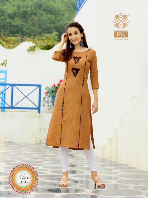 Pk Fashion Casuals Vol 1 Kurti Wholesale Catalog 6 Pcs 8 510x680 - Pk Fashion Casuals Vol 1 Kurti Wholesale Catalog 6 Pcs