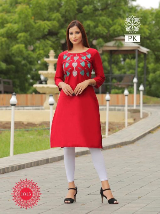 Pk Fashion Rainbow Vol 1 Kurti Wholesale Catalog 21 Pcs 11 510x680 - Pk Fashion Rainbow Vol 1 Kurti Wholesale Catalog 21 Pcs