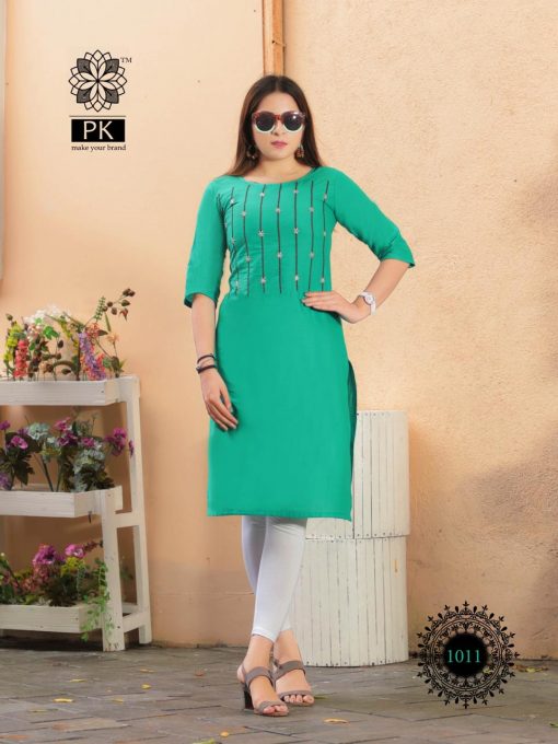 Pk Fashion Rainbow Vol 1 Kurti Wholesale Catalog 21 Pcs 14 510x680 - Pk Fashion Rainbow Vol 1 Kurti Wholesale Catalog 21 Pcs