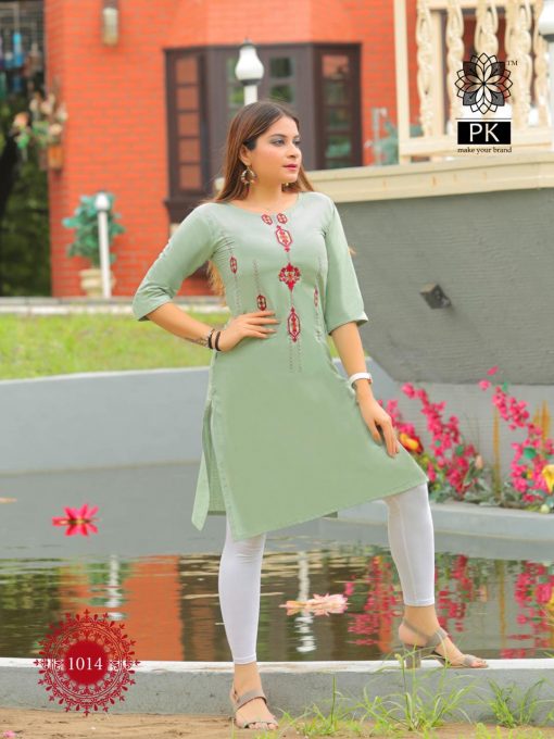 Pk Fashion Rainbow Vol 1 Kurti Wholesale Catalog 21 Pcs 16 510x680 - Pk Fashion Rainbow Vol 1 Kurti Wholesale Catalog 21 Pcs