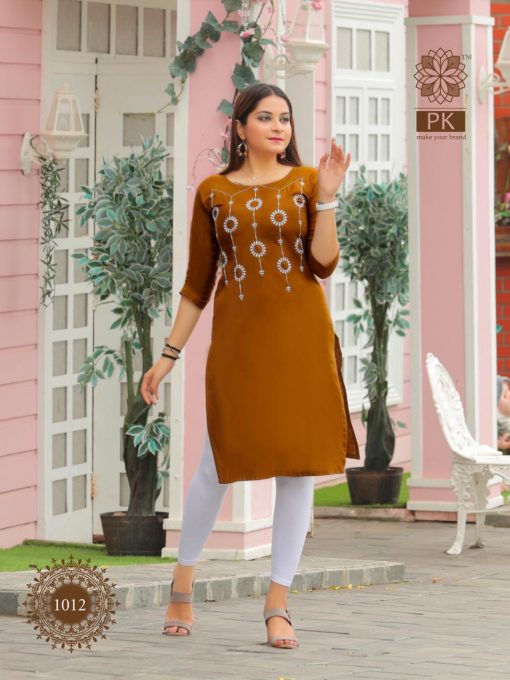 Pk Fashion Rainbow Vol 1 Kurti Wholesale Catalog 21 Pcs 17 510x680 - Pk Fashion Rainbow Vol 1 Kurti Wholesale Catalog 21 Pcs