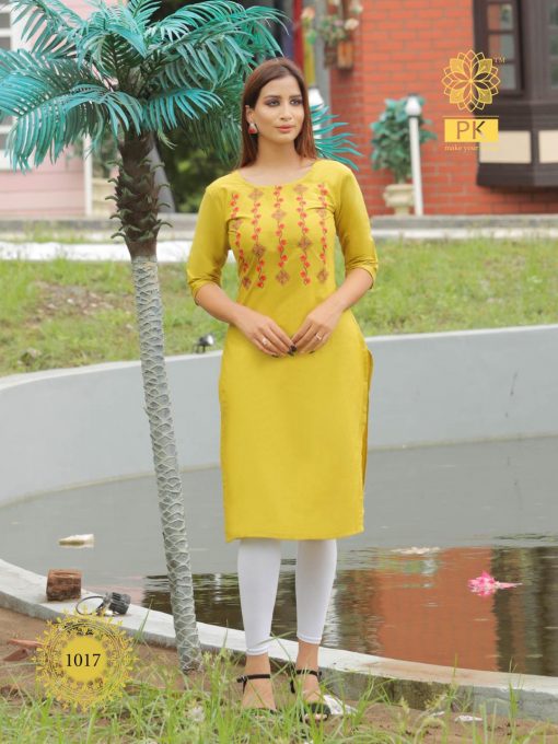 Pk Fashion Rainbow Vol 1 Kurti Wholesale Catalog 21 Pcs 19 510x680 - Pk Fashion Rainbow Vol 1 Kurti Wholesale Catalog 21 Pcs