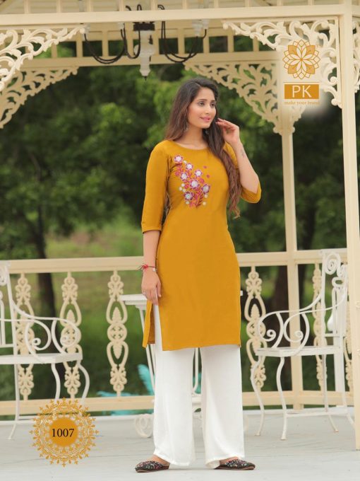 Pk Fashion Rainbow Vol 1 Kurti Wholesale Catalog 21 Pcs 6 510x680 - Pk Fashion Rainbow Vol 1 Kurti Wholesale Catalog 21 Pcs