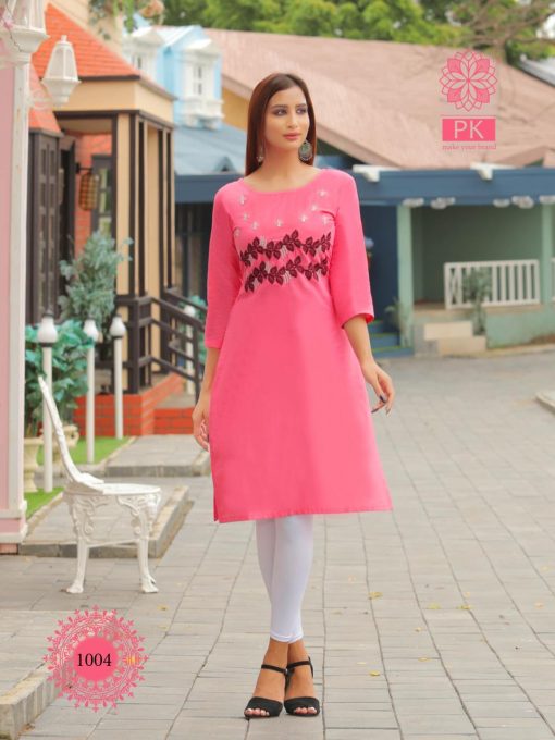 Pk Fashion Rainbow Vol 1 Kurti Wholesale Catalog 21 Pcs 7 510x680 - Pk Fashion Rainbow Vol 1 Kurti Wholesale Catalog 21 Pcs