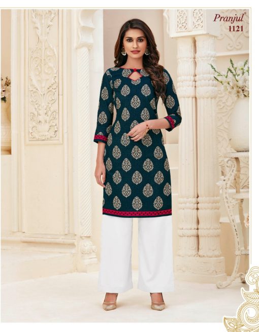 Pranjul Pari Vol 1 Kurti Wholesale Catalog 20 Pcs 2 510x655 - Pranjul Pari Vol 1 Kurti Wholesale Catalog 20 Pcs