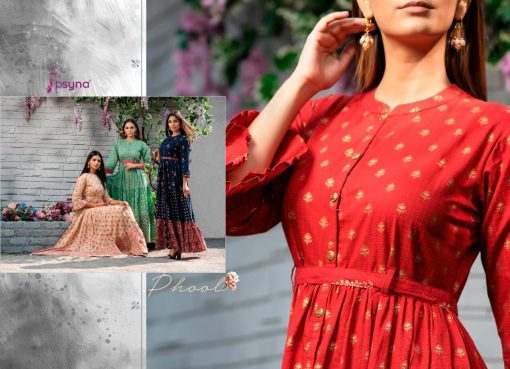 Psyna Phool Vol 3 Kurti Wholesale Catalog 7 Pcs 3 510x369 - Psyna Phool Vol 3 Kurti Wholesale Catalog 7 Pcs