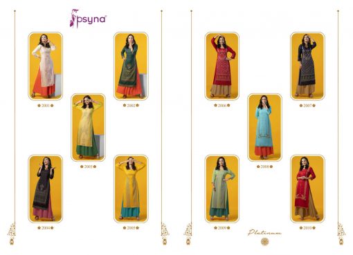 Psyna Platinum Vol 2 Kurti Wholesale Catalog 10 Pcs 13 510x369 - Psyna Platinum Vol 2 Kurti Wholesale Catalog 10 Pcs