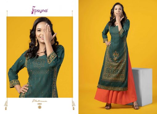 Psyna Platinum Vol 2 Kurti Wholesale Catalog 10 Pcs 3 510x369 - Psyna Platinum Vol 2 Kurti Wholesale Catalog 10 Pcs