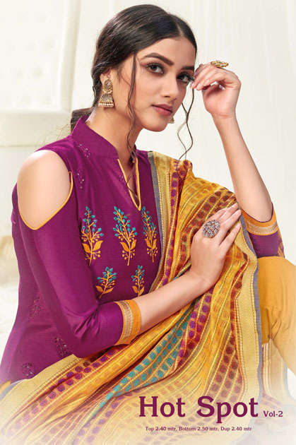 Raghav Hotspot Vol 2 Salwar Suit Wholesale Catalog 12 Pcs