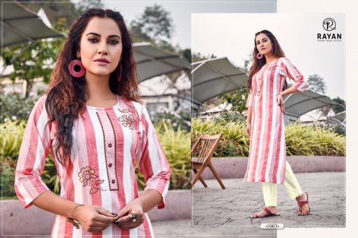 Rayan Sun City Vol 1 by R Studio Kurti with Pant Wholesale Catalog 6 Pcs 3 510x340 - Rayan Sun City Vol 1 by R Studio Kurti with Pant Wholesale Catalog 6 Pcs