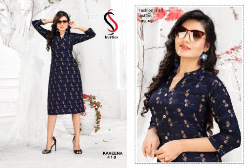 SS Kareena Vol 4 Kurti Wholesale Catalog 10 Pcs 10 510x340 - SS Kareena Vol 4 Kurti Wholesale Catalog 10 Pcs