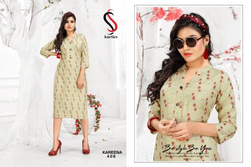 SS Kareena Vol 4 Kurti Wholesale Catalog 10 Pcs 6 510x340 - SS Kareena Vol 4 Kurti Wholesale Catalog 10 Pcs