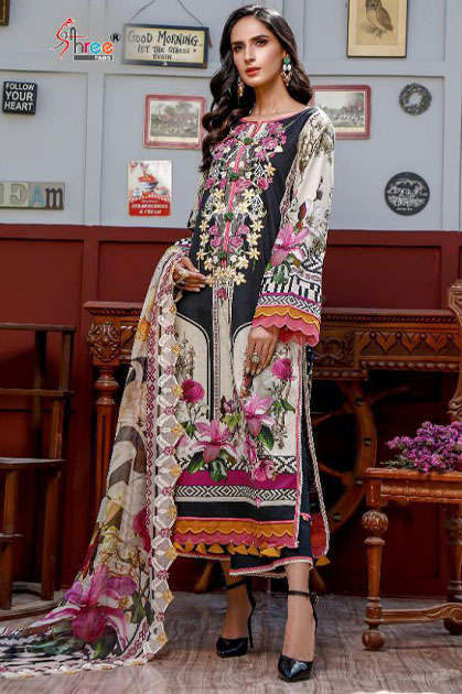 Shree Fabs Firdous Exclusive Collection Vol 13 Salwar Suit Wholesale Catalog 9 Pcs