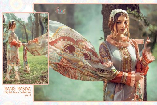 Shree Fabs Rang Rasiya Digital Lawn Collection Vol 3 Salwar Suit Wholesale Catalog 7 Pcs 10 510x342 - Shree Fabs Rang Rasiya Digital Lawn Collection Vol 3 Salwar Suit Wholesale Catalog 7 Pcs