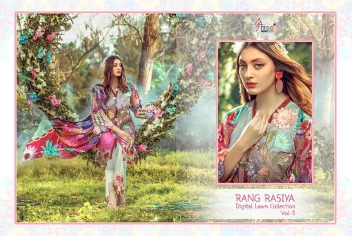 Shree Fabs Rang Rasiya Digital Lawn Collection Vol 3 Salwar Suit Wholesale Catalog 7 Pcs 4 510x342 - Shree Fabs Rang Rasiya Digital Lawn Collection Vol 3 Salwar Suit Wholesale Catalog 7 Pcs