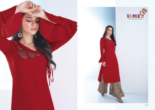 Vamika Plazo Vol 3 Kurti with Palazzo Wholesale Catalog 7 Pcs 11 510x362 - Vamika Plazo Vol 3 Kurti with Palazzo Wholesale Catalog 7 Pcs