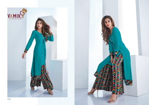 Vamika Plazo Vol 3 Kurti with Palazzo Wholesale Catalog 7 Pcs 9 510x362 - Vamika Plazo Vol 3 Kurti with Palazzo Wholesale Catalog 7 Pcs