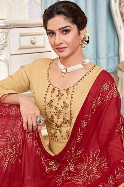 AVC Surbhi Handwork Salwar Suit Wholesale Catalog 6 Pcs