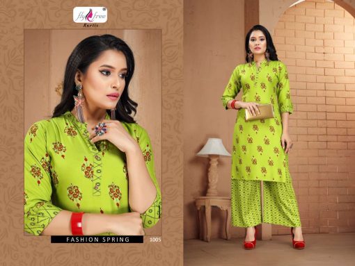 Alexa Kurti with Palazzo Wholesale Catalog 6 Pcs 5 510x383 - Alexa Kurti with Palazzo Wholesale Catalog 6 Pcs