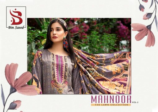 Bin Saeed Mahnoor Vol 2 Lawn Collection Salwar Suit Wholesale Catalog 10 Pcs 1 510x361 - Bin Saeed Mahnoor Vol 2 Lawn Collection Salwar Suit Wholesale Catalog 10 Pcs