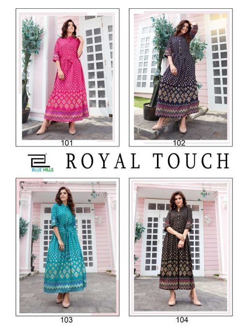 Blue Hills Royal Touch Kurti Wholesale Catalog 4 Pcs 11 510x680 - Blue Hills Royal Touch Kurti Wholesale Catalog 4 Pcs