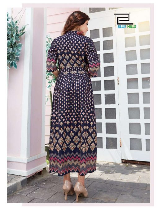 Blue Hills Royal Touch Kurti Wholesale Catalog 4 Pcs 5 510x680 - Blue Hills Royal Touch Kurti Wholesale Catalog 4 Pcs