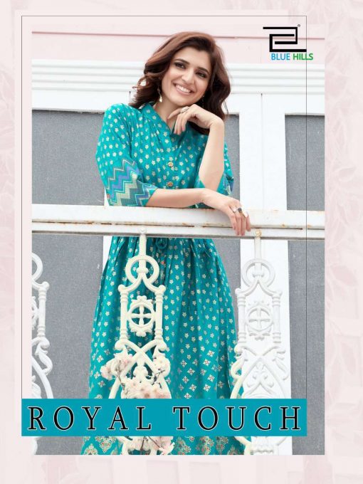 Blue Hills Royal Touch Kurti Wholesale Catalog 4 Pcs 6 510x680 - Blue Hills Royal Touch Kurti Wholesale Catalog 4 Pcs