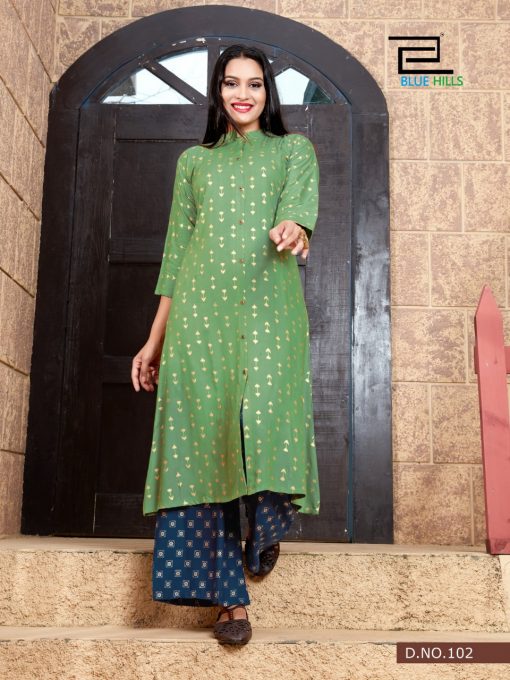 Blue Hills Style In Vol 3 Kurti with Palazzo Wholesale Catalog 5 Pcs 4 1 510x680 - Blue Hills Style In Vol 3 Kurti with Palazzo Wholesale Catalog 5 Pcs