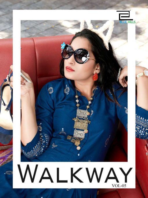 Blue Hills Walkway Vol 5 Kurti Wholesale Catalog 10 Pcs 13 510x680 - Blue Hills Walkway Vol 5 Kurti Wholesale Catalog 10 Pcs