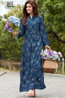 Blue Hills Walkway Vol 7 Kurti Wholesale Catalog 10 Pcs