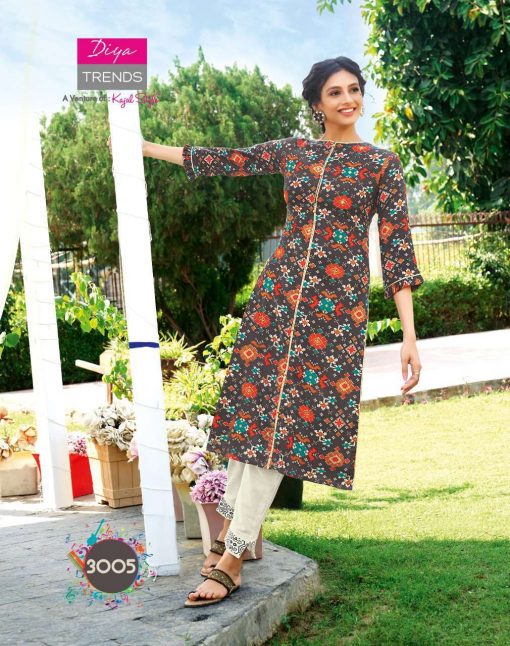 Diya Trends Forever Vol 3 by Kajal Style Kurti with Pant Wholesale Catalog 12 Pcs 5 510x646 - Diya Trends Forever Vol 3 by Kajal Style Kurti with Pant Wholesale Catalog 12 Pcs