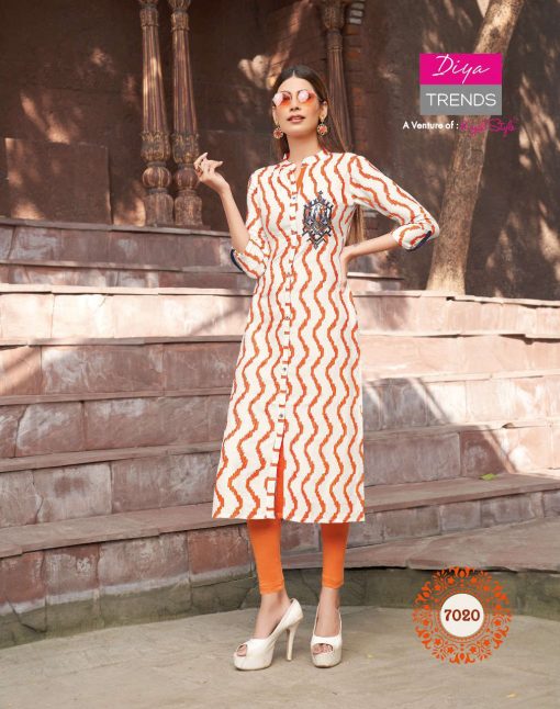 Diya Trends Gardencity Vol 7 by Kajal Style Kurti Wholesale Catalog 20 Pcs 20 510x646 - Diya Trends Gardencity Vol 7 by Kajal Style Kurti Wholesale Catalog 20 Pcs