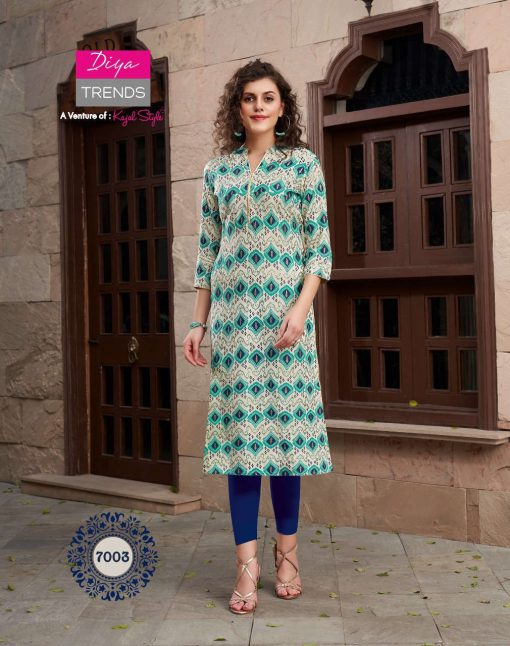 Diya Trends Gardencity Vol 7 by Kajal Style Kurti Wholesale Catalog 20 Pcs 3 510x646 - Diya Trends Gardencity Vol 7 by Kajal Style Kurti Wholesale Catalog 20 Pcs