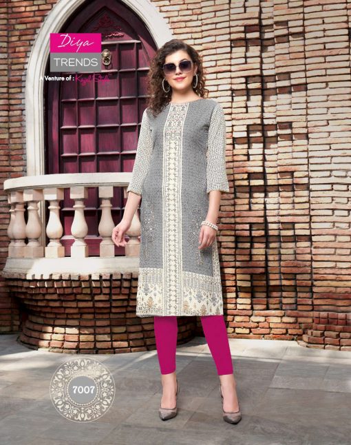 Diya Trends Gardencity Vol 7 by Kajal Style Kurti Wholesale Catalog 20 Pcs 7 510x646 - Diya Trends Gardencity Vol 7 by Kajal Style Kurti Wholesale Catalog 20 Pcs