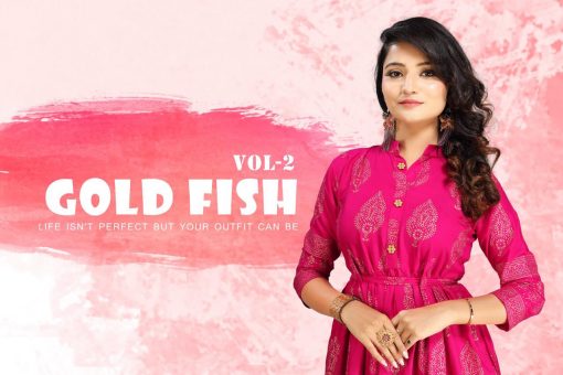 Gold Fish Vol 2 Kurti Wholesale Catalog 7 Pcs 8 510x340 - Gold Fish Vol 2 Kurti Wholesale Catalog 7 Pcs