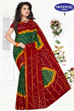 Imperial Gold Bandhani Saree Sari Wholesale Catalog 10 Pcs 247x371 - Imperial Gold Bandhani Saree Sari Wholesale Catalog 10 Pcs