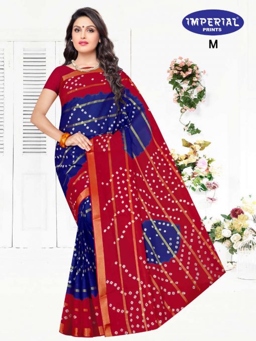 Imperial Gold Bandhani Saree Sari Wholesale Catalog 10 Pcs 7 510x680 - Imperial Gold Bandhani Saree Sari Wholesale Catalog 10 Pcs