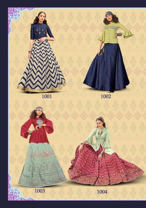 Kajal Style Fashion Fabulous Vol 1 Kurti with Skirt Wholesale Catalog 8 Pcs 14 510x725 - Kajal Style Fashion Fabulous Vol 1 Kurti with Skirt Wholesale Catalog 8 Pcs