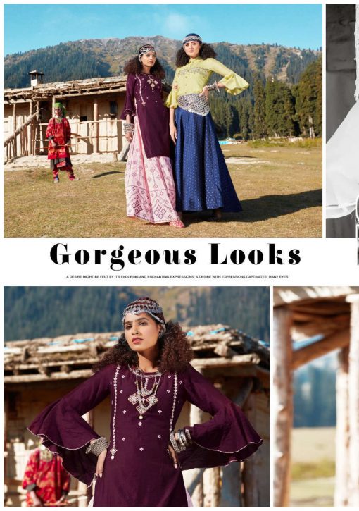 Kajal Style Fashion Fabulous Vol 1 Kurti with Skirt Wholesale Catalog 8 Pcs 2 510x725 - Kajal Style Fashion Fabulous Vol 1 Kurti with Skirt Wholesale Catalog 8 Pcs