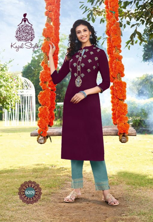 Kajal Style Fashion Label Vol 6 Kurti with Palazzo Sharara Pant Skirt Wholesale Catalog 12 Pcs 9 510x738 - Kajal Style Fashion Label Vol 6 Kurti with Palazzo Sharara Pant Skirt Wholesale Catalog 12 Pcs