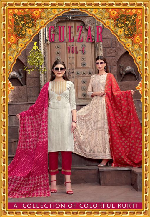 Kajal Style Gulzar Vol 4 Kurti with Dupatta Bottom Wholesale Catalog 8 Pcs 1 510x738 - Kajal Style Gulzar Vol 4 Kurti with Dupatta Bottom Wholesale Catalog 8 Pcs